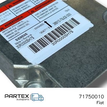 71750010 - Блок керування Airbag Fiat Sedici 2010
