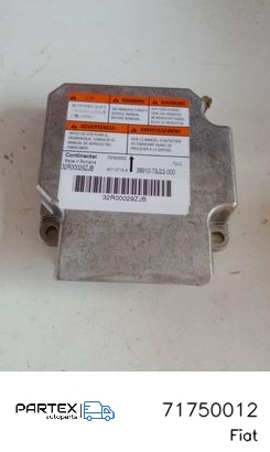 71750012 - Блок керування Airbag Fiat Sedici 2008