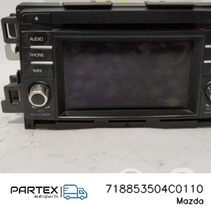 718853504C0110 - Панель радіо мультимедіа Mazda CX-5 2017