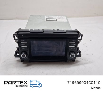 719659904C0110 - Панель радіо мультимедіа Mazda CX-5 2015