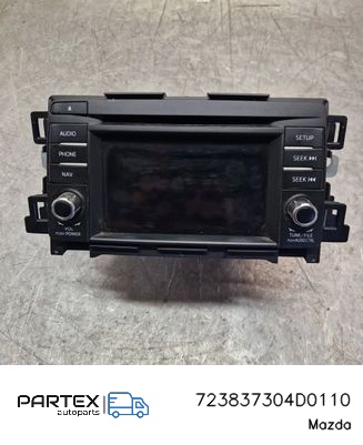 723837304D0110 - Панель радіо мультимедіа Mazda CX-5 2013