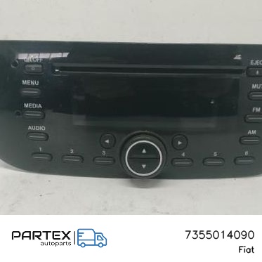 7355014090 - Панель радіо мультимедіа Fiat Punto Evo 2015