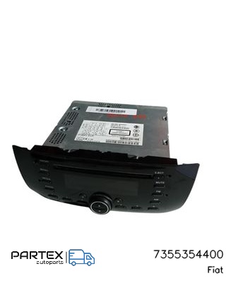 7355354400 - Панель радіо мультимедіа Fiat Punto Evo 2014