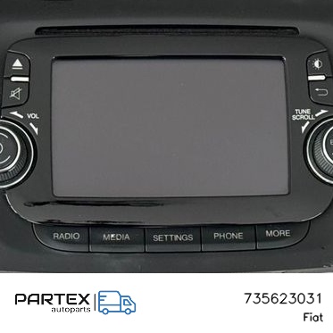 735623031 - Панель радіо мультимедіа Fiat 500L 2015