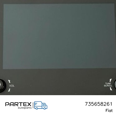 735658261 - Панель радіо мультимедіа Fiat 500L 2015