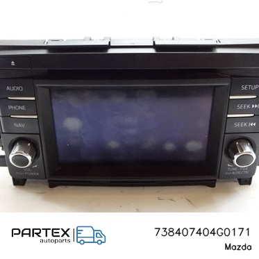 738407404G0171 - Панель радіо мультимедіа Mazda CX-5 2014