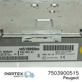 7503900515 - Панель радіо мультимедіа Peugeot 2008 II 2023