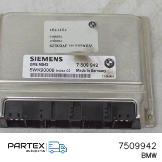 7509942 - Блок керування двигуном ECU BMW X5 E53 2000