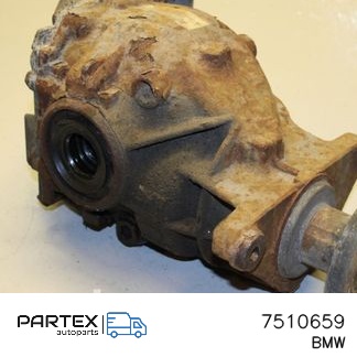 7510659 - Балка задньої осі BMW X5 E53 2003