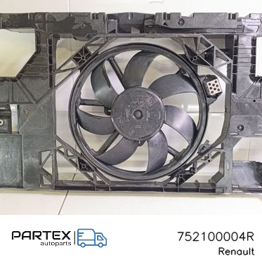 752100004R - Електровентилятор радіатора Renault Megane III 2014