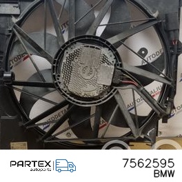 7562595 - Електровентилятор радіатора BMW X3 F25 2015