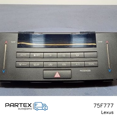 75F777 - Панель клімат-контролю Lexus IS III XE30 2016