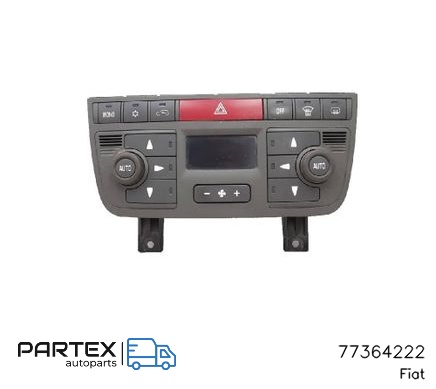 77364222 - Панель клімат-контролю Fiat Idea 2003