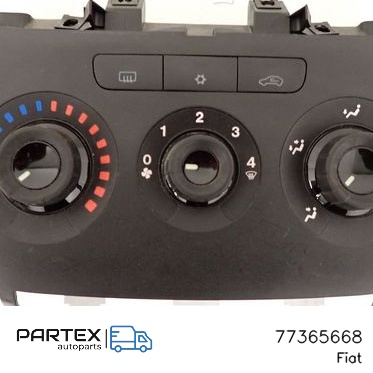 77365668 - Панель клімат-контролю Fiat Punto Evo 2012