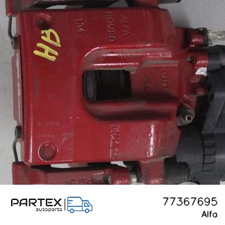 77367695 Задній гальмівний супорт Alfa Romeo Stelvio 2020