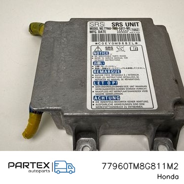 77960TM8G811M2 - Блок керування Airbag Honda Insight 2010