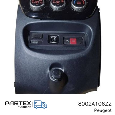 8002A106ZZ - Панель клімат-контролю Peugeot iOn 2011