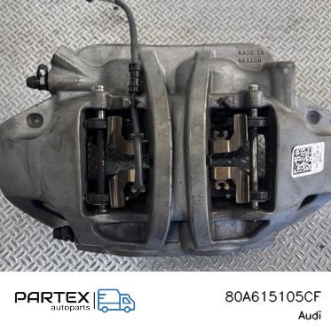 80A615105CF Передній гальмівний супорт Audi Q5 SQ5 2021