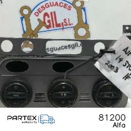 81200 - Панель клімат-контролю Alfa Romeo 147 2001