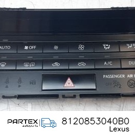 8120853040B0 - Панель клімат-контролю Lexus IS III XE30 2014
