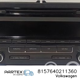 8157640211360 - Панель радіо мультимедіа Volkswagen Eos 2014