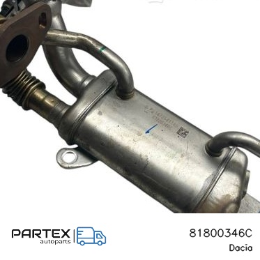 81800346C Радіатор EGR Dacia Duster 2019