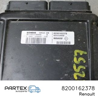 8200162378 - Блок керування двигуном ECU Renault Clio II 2006