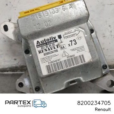 8200234705 - Блок керування Airbag Renault Vel Satis 2002