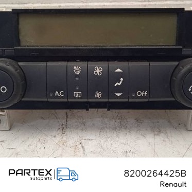 8200264425B - Панель клімат-контролю Renault Vel Satis 2003