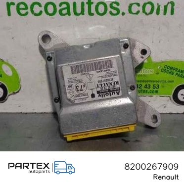 8200267909 - Блок керування Airbag Renault Vel Satis 2003