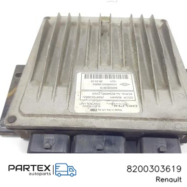 8200303619 - Блок керування двигуном ECU Renault Clio II 2003