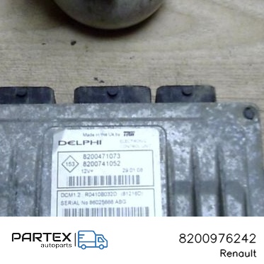 8200976242 - Блок керування двигуном ECU Renault Twingo II 2009
