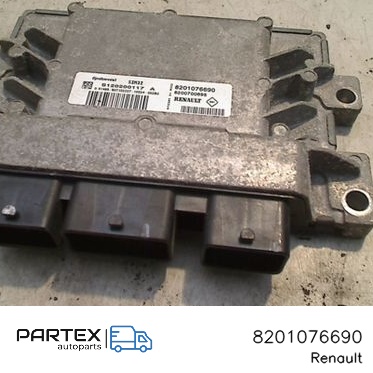 8201076690 - Блок керування двигуном Renault Twingo II 2012