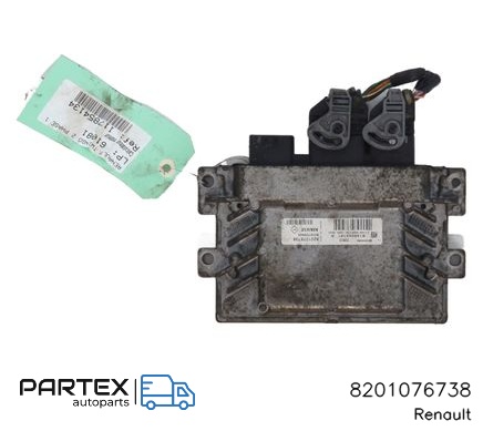 8201076738 - Блок керування двигуном Renault Twingo II 2010