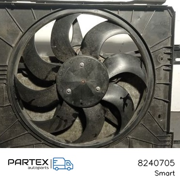8240705 - Електровентилятор радіатора Smart ForFour II W453 2018