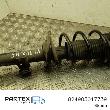 824903017739 - Передній амортизатор у зборі з пружиною Skoda Kamiq 2022
