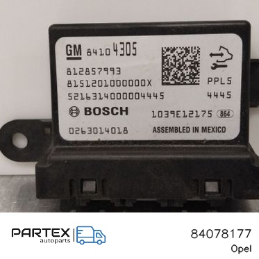 84078177 - Блок керування парктроніком Opel Ampera- E 2017