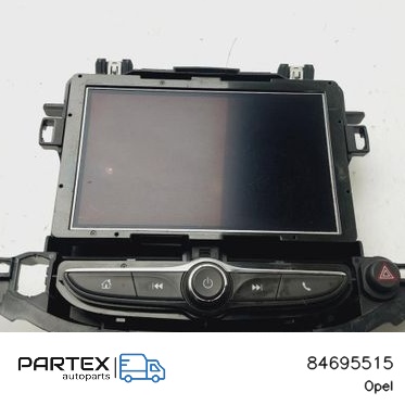 84695515 - Панель радіо мультимедіа Opel Astra J 2021