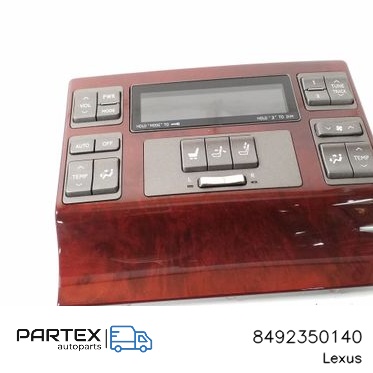 8492350140 - Панель клімат-контролю Lexus LS 460 - 600H 2007