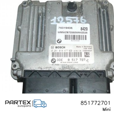 851772701 - Блок керування двигуном Mini Cooper Countryman R60 2012