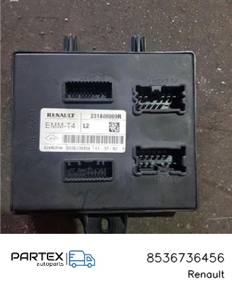 8536736456 - Блок керування двигуном Renault Clio IV 2014