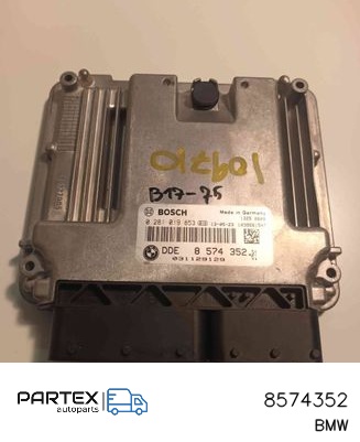 8574352 - Блок керування двигуном ECU BMW X1 E84 2012