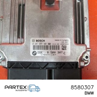 8580307 - Блок керування двигуном BMW X1 E84 2015