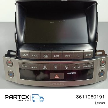 8611060191 - Панель радіо мультимедіа Lexus LX 570 2015