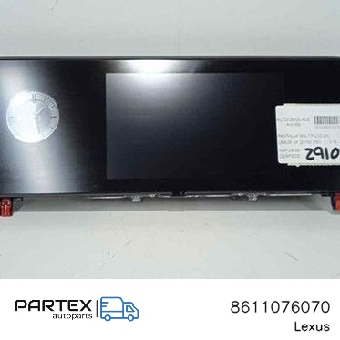 8611076070 - Панель радіо мультимедіа Lexus UX 2021