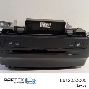 8612033Q00 - Панель радіо мультимедіа Lexus ES VII XZ10 2021