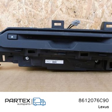 8612076C90 - Панель радіо мультимедіа Lexus UX 2020
