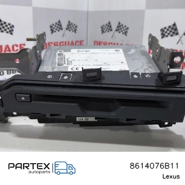 8614076B11 - Панель радіо мультимедіа Lexus UX 2018