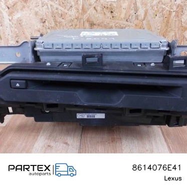 8614076E41 - Панель радіо мультимедіа Lexus UX 2020