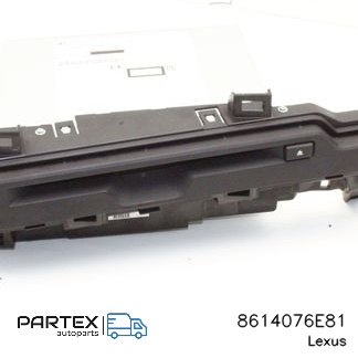 8614076E81 - Панель радіо мультимедіа Lexus UX 2022